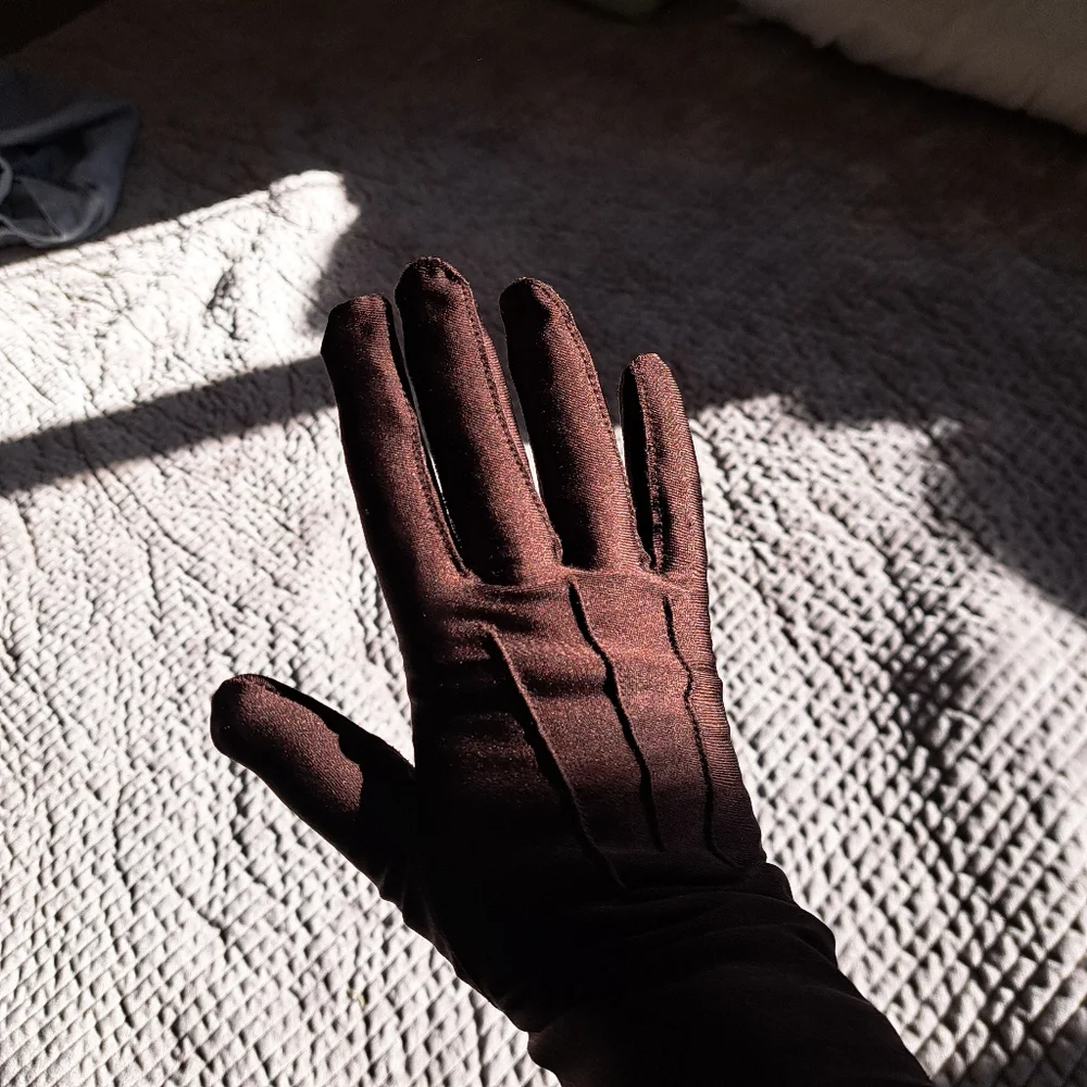 Thinsulate Vintage Style Chic Brown Winter Gloves Size OS